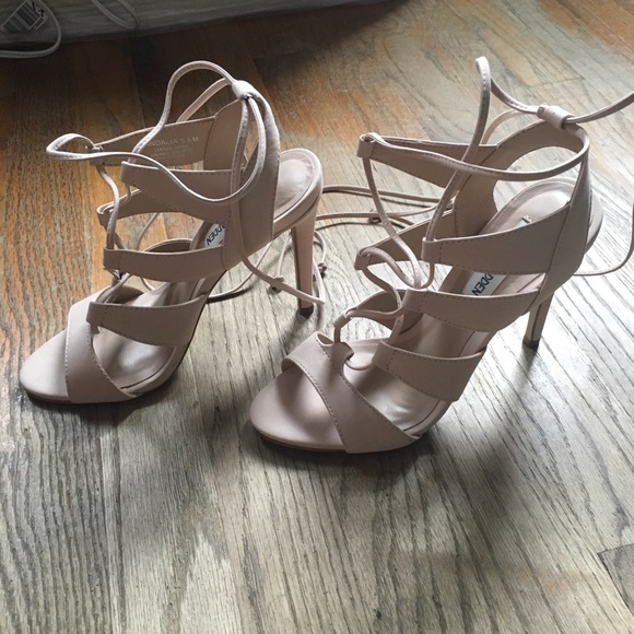 Steve Madden Blush Sandalia Heels - Picture 6 of 12